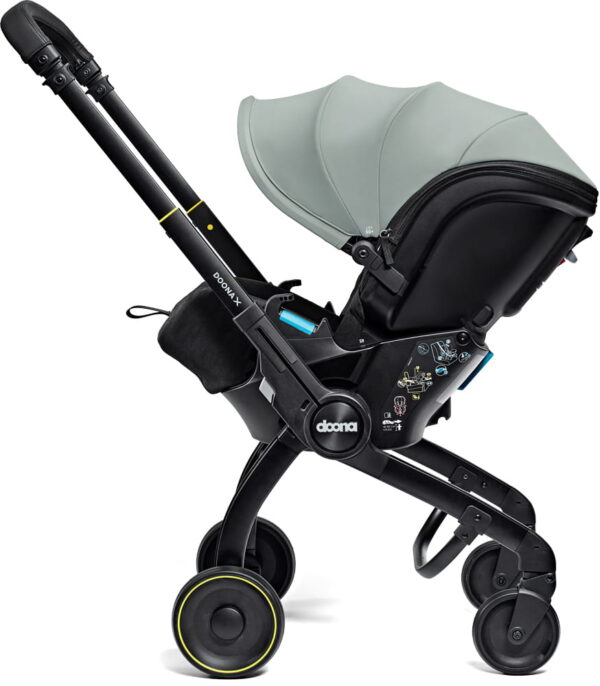 Autokreslini.lv | X bērnu autokrēsliņš/ratiņi bērniem 40-85cm krāsa Dusty Sage bilde #7