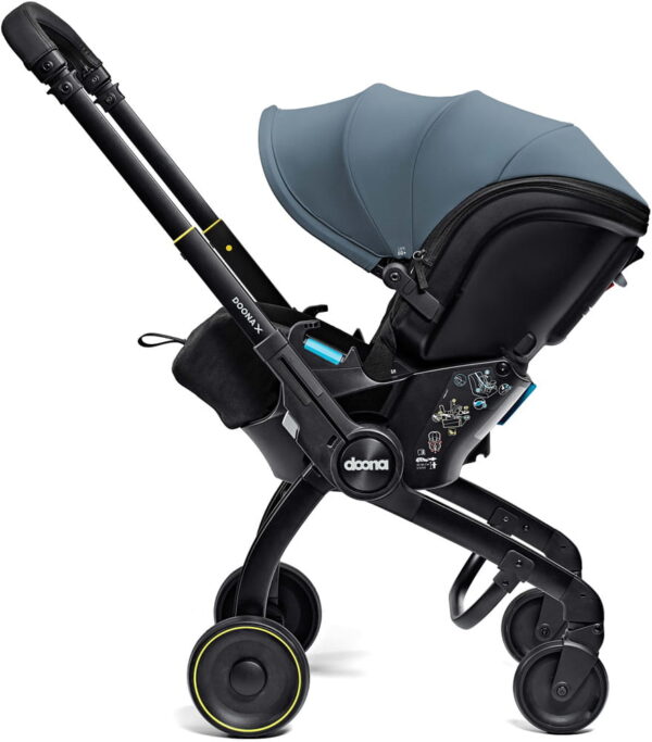 Autokreslini.lv | X bērnu autokrēsliņš/ratiņi bērniem 40-85cm krāsa Ocean Blue bilde #9