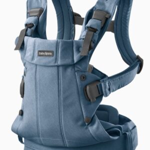 BabyBjorn Harmony ergosoma mazuļiem 0-3gadiem krāsa Blue Woven Melange