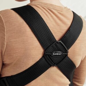BabyBjorn MINI ergosoma mazuļiem 0-12mēn. krāsa Black 3D Mesh