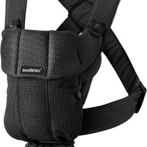BabyBjorn MINI ergosoma mazuļiem 0-12mēn. krāsa Black 3D Mesh