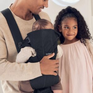 BabyBjorn MINI ergosoma mazuļiem 0-12mēn. krāsa Black 3D Mesh