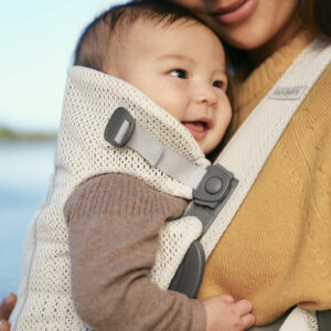 BabyBjorn MINI ergosoma mazuļiem krāsa Cream 3D Mesh