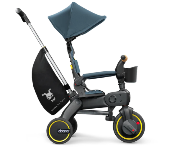 Autokreslini.lv | Liki Trike S5 stumjamais bērnu trīsritenis krāsa Ocean Blue bilde #3