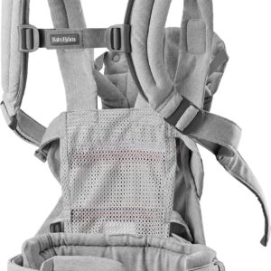BabyBjorn Harmony ergosoma mazuļiem 0-3gadiem krāsa Light Grey Woven Melange