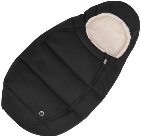 Autokreslini.lv | Baby Carseat Footmuff mazuļu guļammaiss krāsa Twillic Black bilde #1