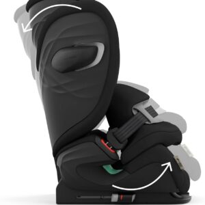 Cybex Pallas G3 PLUS autokrēsliņš bērniem 76-150cm krāsa Moon Black