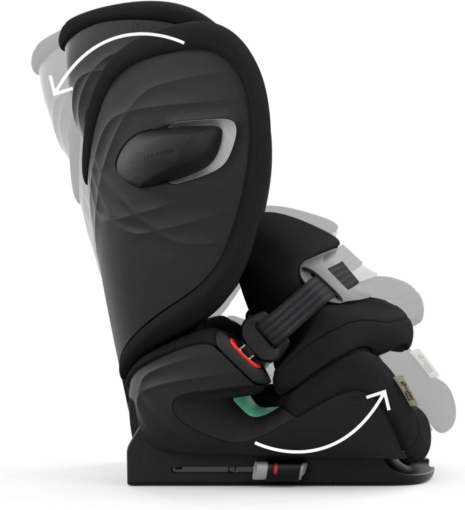 Cybex Pallas G3 PLUS autokrēsliņš bērniem 76-150cm krāsa Moon Black