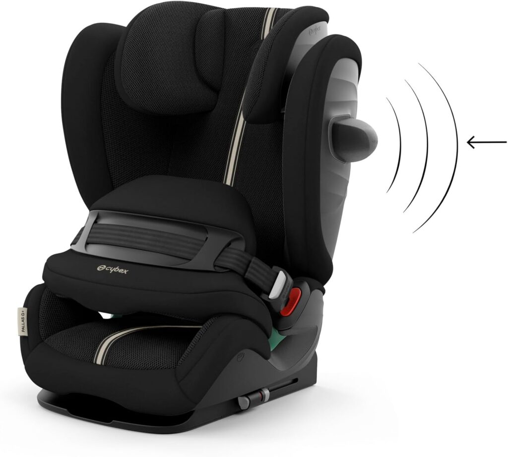 Cybex Pallas G3 PLUS autokrēsliņš bērniem 76-150cm krāsa Moon Black