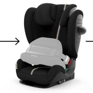 Cybex Pallas G3 PLUS autokrēsliņš bērniem 76-150cm krāsa Moon Black