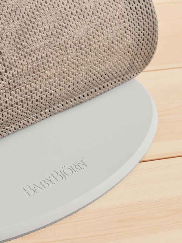 Autokreslini.lv | Babysitter Balance Soft šūpuļkrēsls mazuļiem krāsa Grey Beige/White, MESH bilde #13