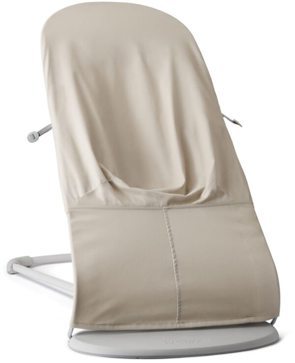 Autokreslini.lv | Babysitter Balance Soft šūpuļkrēsls mazuļiem krāsa Light Beige, Woven Jersey, Tri-Fabric bilde #15