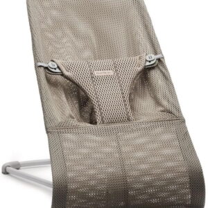 BabyBjorn BLISS šūpuļkrēsls mazuļiem 0-13kg krāsa Grey Beige, MESH