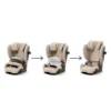 Cybex Pallas G3 autokrēsliņš bērniem 76-150cm krāsa Almond Beige