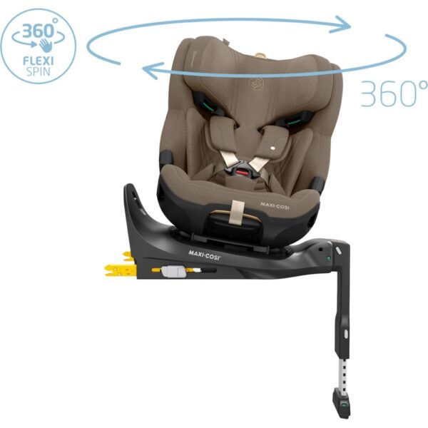 Autokreslini.lv | Emerald 360 Pro autokrēsliņš bērniem 40-150cm krāsa Authentic Truffle bilde #15