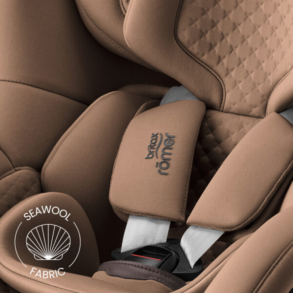 Autokreslini.lv | DualFix PRO M autokrēsliņš 61-105cm krāsa Warm Caramel- LUX bilde #7