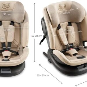 Kinderkraft Xpedition 3 I-Size autokrēsliņš bērniem 40-150cm krāsa Beige