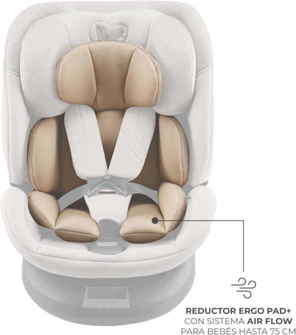 Autokreslini.lv | Xpedition 3 I-Size autokrēsliņš bērniem 40-150cm krāsa Beige bilde #21
