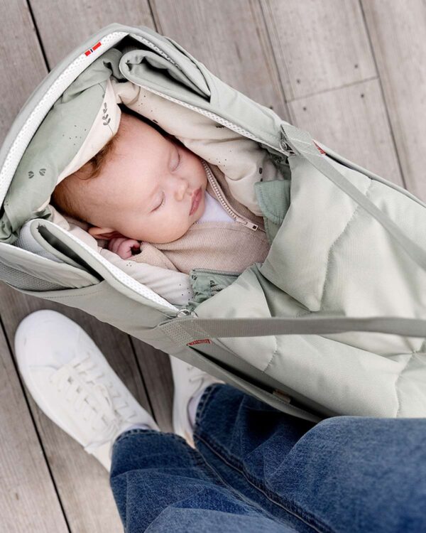 Autokreslini.lv | Carry Me mazuļu pārnēsāšanas soma krāsa Meadow Green bilde #11