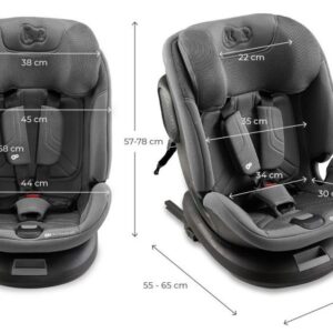 Kinderkraft Xpedition 3 I-Size autokrēsliņš bērniem 40-150cm krāsa Grey