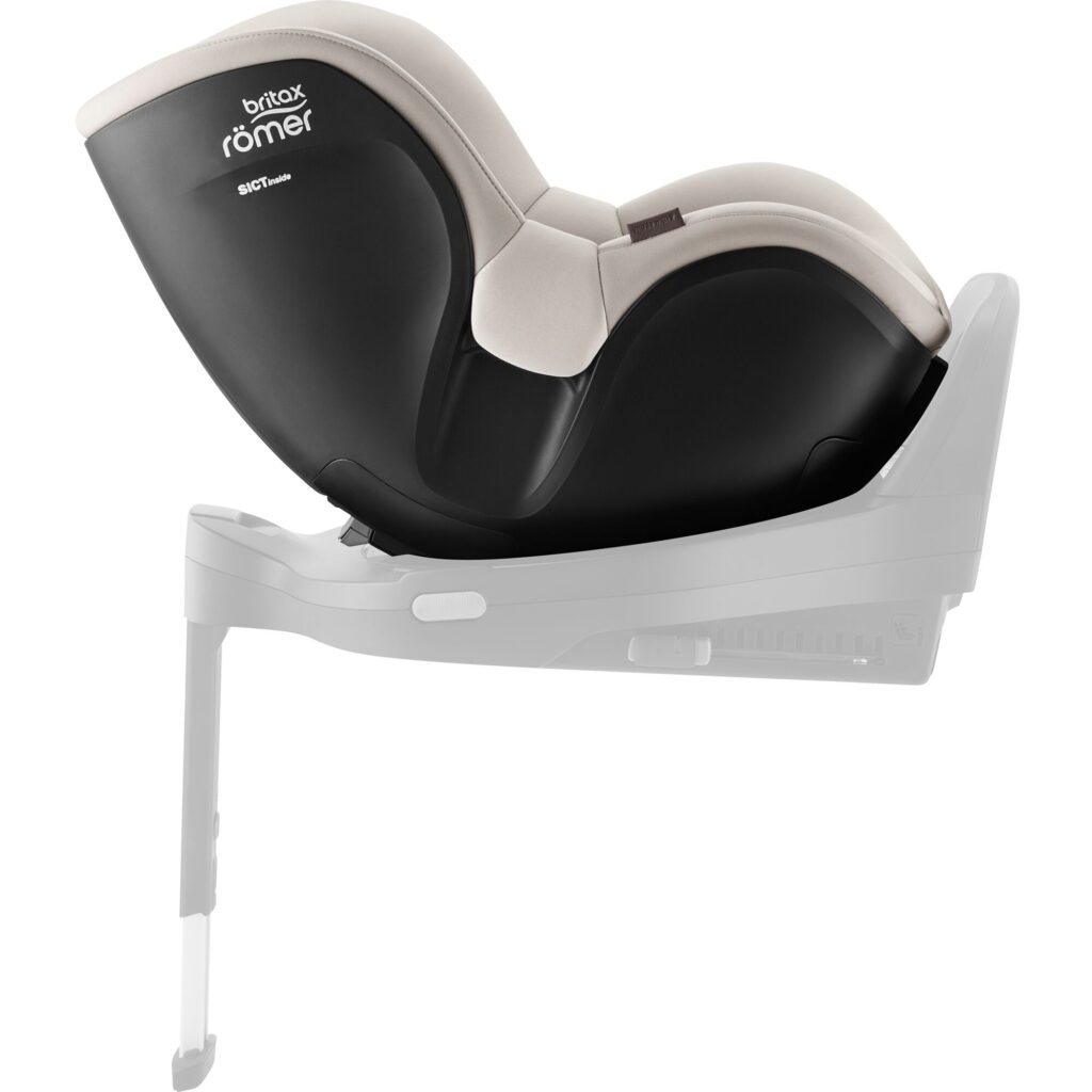 Britax Romer DualFix 5Z sēžamā daļa 61-105cm krāsa Soft Taupe/LUX