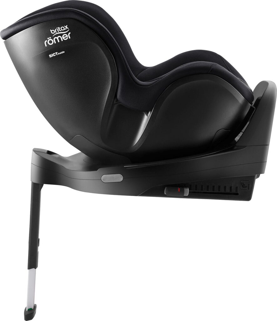 Britax Romer DualFix PRO M autokrēsliņš 61-105cm krāsa Deep Black -Classic
