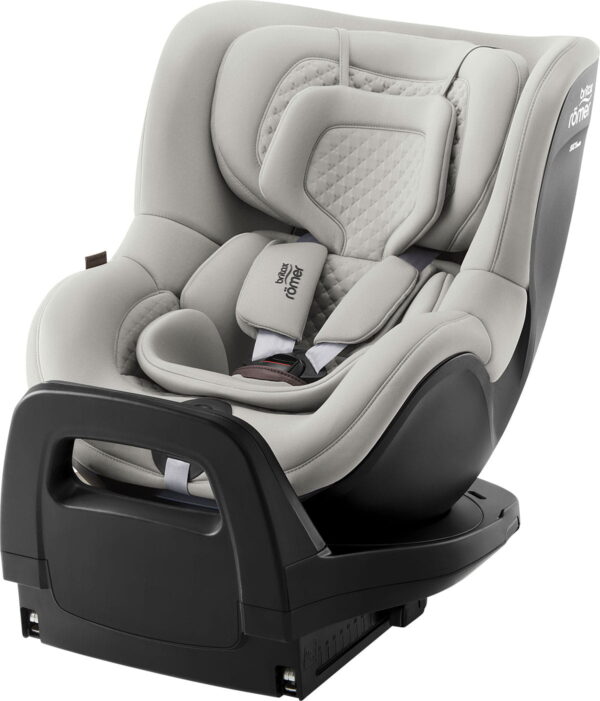 Autokreslini.lv | DualFix PRO M autokrēsliņš 61-105cm krāsa Linen Grey- LUX bilde #1