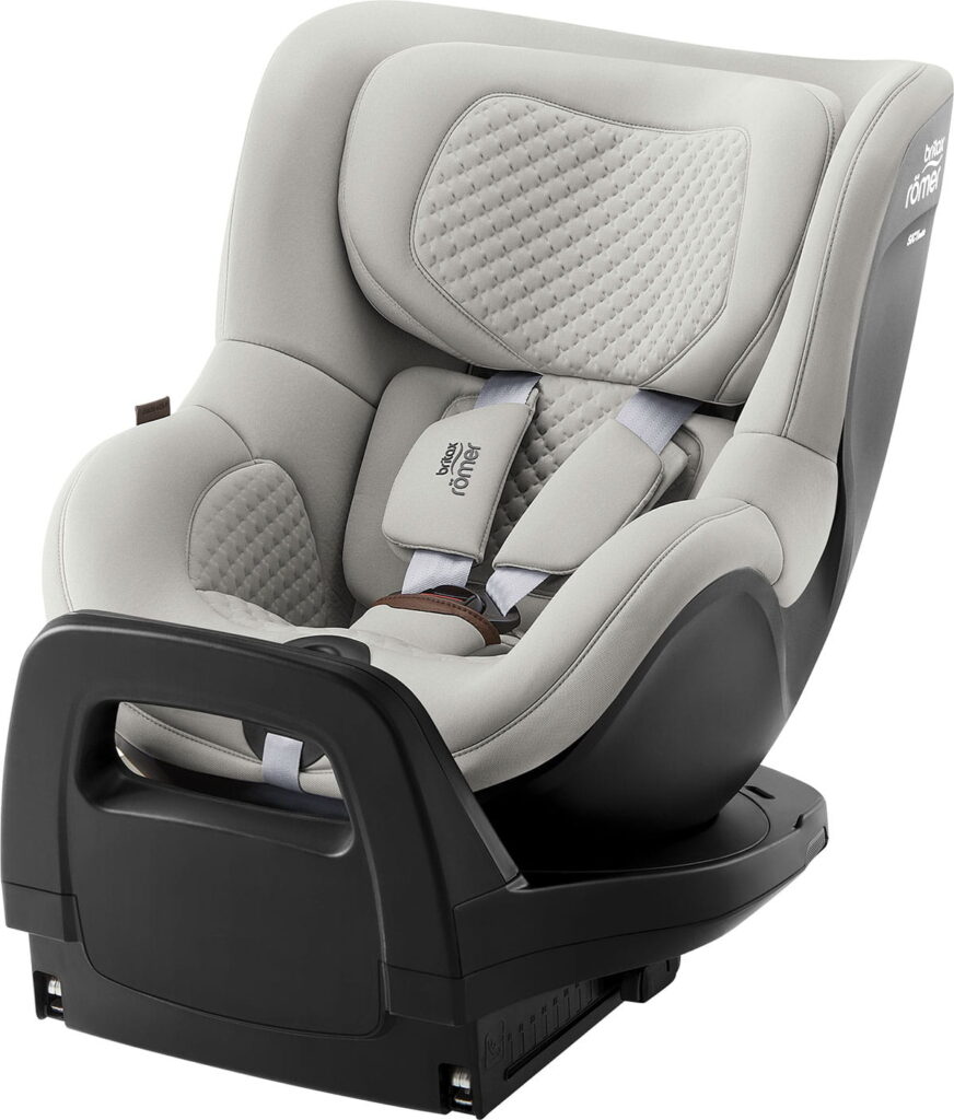 Britax Romer DualFix PRO M autokrēsliņš 61-105cm krāsa Linen Grey- LUX