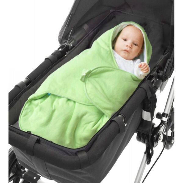 Autokreslini.lv | Baby Blanket Coco mazuļu siltā sedziņa krāsa Lily Green bilde #5