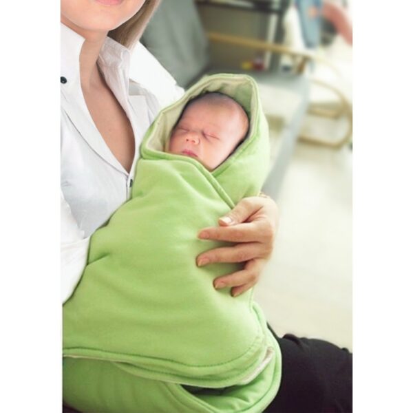 Autokreslini.lv | Baby Blanket Coco mazuļu siltā sedziņa krāsa Lily Green bilde #7