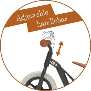 Chillafish Charlie 10″ līdzsvara velosipēds krāsa melns