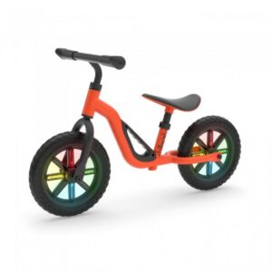 Chillafish Charlie 10″ līdzsvara velosipēds krāsa Oranžs ar gaismiņām