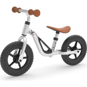 Chillafish Charlie 10″ līdzsvara velosipēds krāsa Sudraba