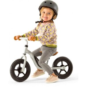 Chillafish Charlie 10″ līdzsvara velosipēds krāsa Sudraba
