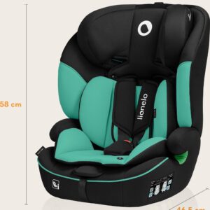 Lionelo Levi I-Size autokrēsliņš 76-150cm krāsa Green Emerald