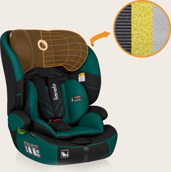 Autokreslini.lv | Levi One I-Size autokrēsliņš 76-150cm krāsa Green Forest bilde #21