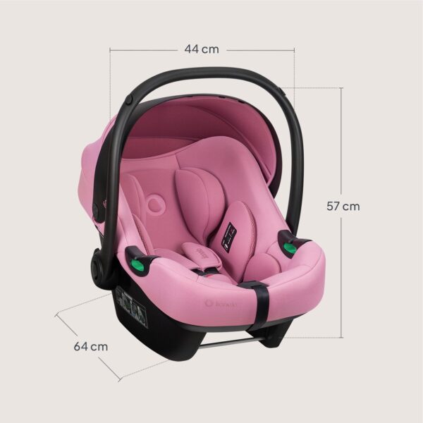 Autokreslini.lv | Astrid i-Size autokrēsliņš mazuļiem 40-87cm krāsa Roze bilde #21