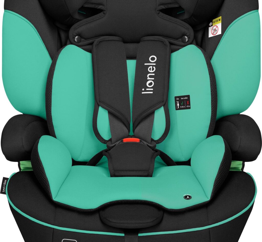Lionelo Levi I-Size autokrēsliņš 76-150cm krāsa Green Emerald