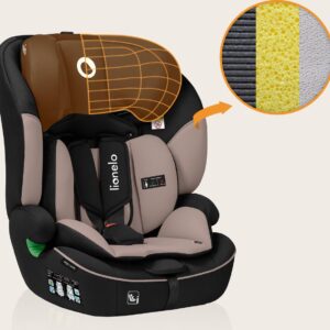 Lionelo Levi I-Size autokrēsliņš 76-150cm krāsa Beige Latte
