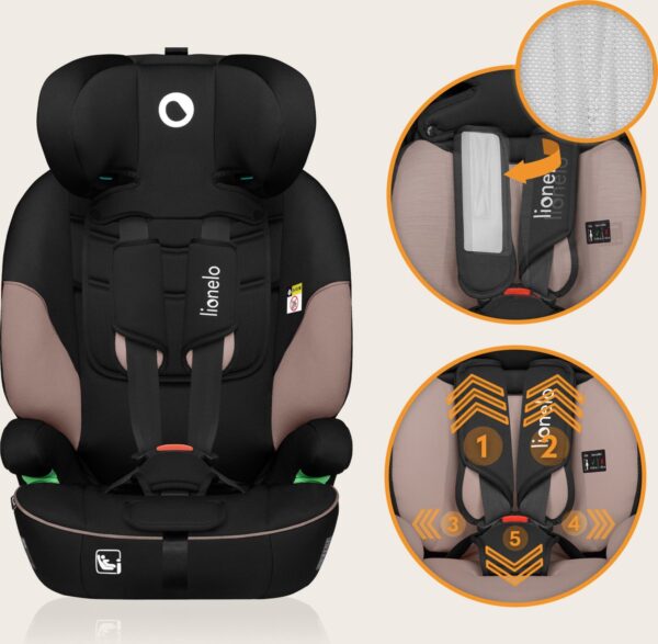 Autokreslini.lv | Levi I-Size autokrēsliņš 76-150cm krāsa Beige Latte bilde #11