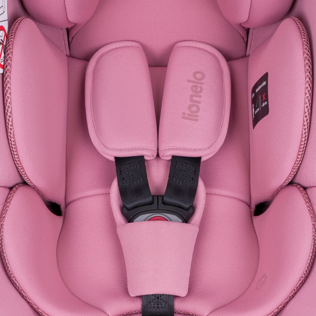 Lionelo Astrid i-Size autokrēsliņš mazuļiem 40-87cm krāsa Pink Coral