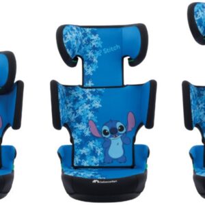 BebeConfort Disney Hera I-Safe autokrēsliņš bērniem 100-150cm krāsa Fun Stitch
