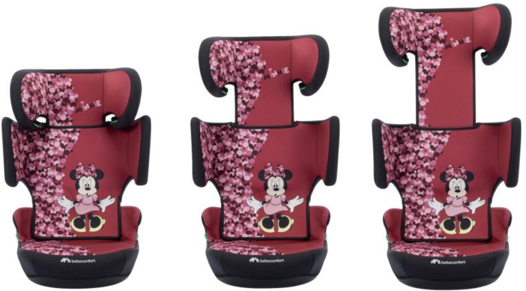 BebeConfort Disney Hera I-Safe autokrēsliņš bērniem 100-150cm krāsa Fun Minnie