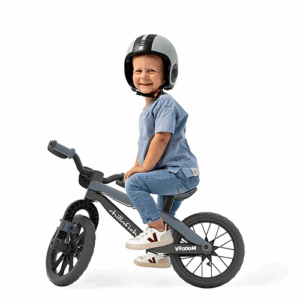 Chillafish BMXie Vroom līdzsvara velosipēds ar skaņu krāsa Anthracite