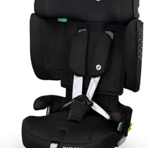 Maxi Cosi Nomad XL Plus salokāms autokrēsliņš bērniem 76-150cm krāsa Authentic Black