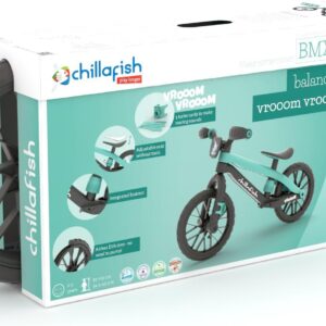 Chillafish BMXie Vroom līdzsvara velosipēds ar skaņu krāsa Piparmētru zaļš