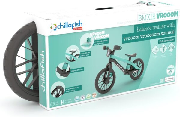Autokreslini.lv | BMXie Vroom līdzsvara velosipēds ar skaņu krāsa Piparmētru zaļš bilde #15