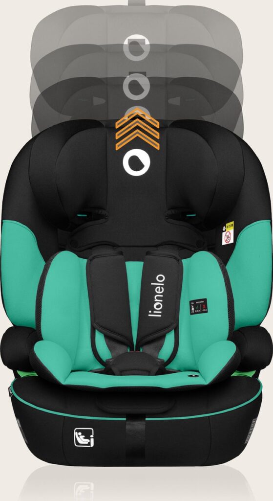 Lionelo Levi I-Size autokrēsliņš 76-150cm krāsa Green Emerald