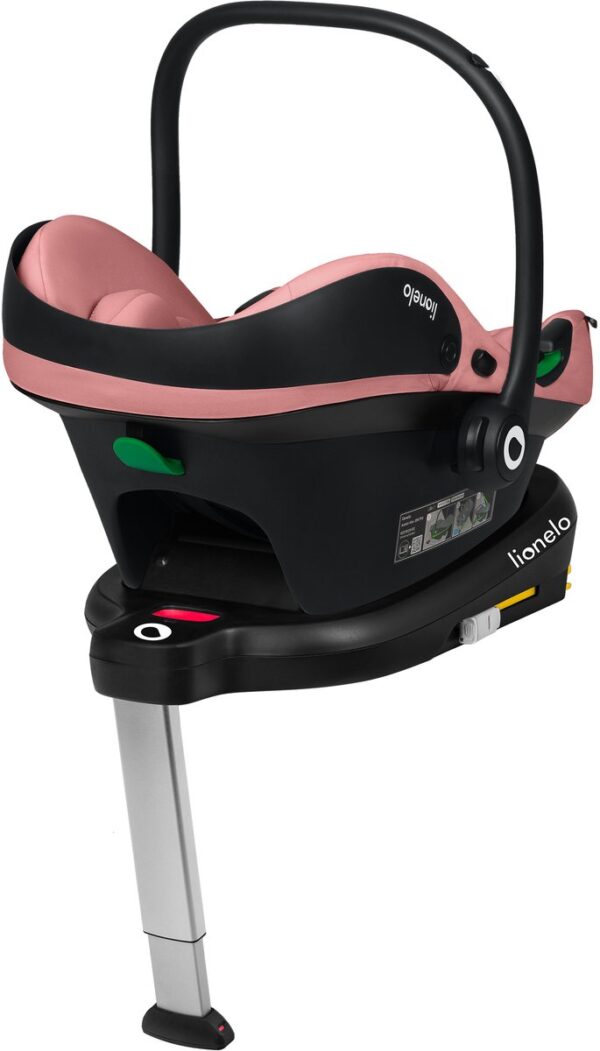 Autokreslini.lv | Astrid i-Size autokrēsliņš 40-87cm krāsa Pink Coral + Astrid Isofix bāze bilde #15