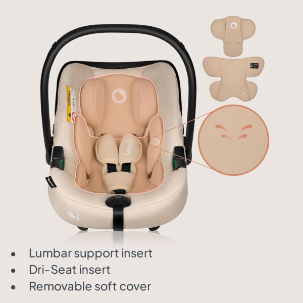 Autokreslini.lv | Astrid i-Size autokrēsliņš 40-87cm krāsa Beige Sand + Astrid Isofix bāze bilde #21